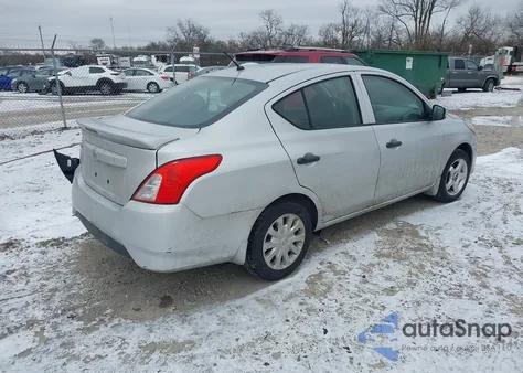 2016 Nissan Versa 1.6 S+ from USA, damaged, VIN 3N1CN7AP1GL912106